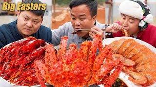 Pumpkin Eats  Lots Of Prawns 🦐| TikTok |Eating Spicy Food and Funny Pranks|Funny