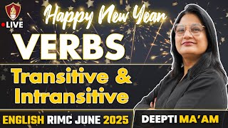 RIMC English Grammar | Verb Transitive and Intransitive | RIMC English Preparation | RIMC June 2025