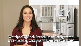 Whirlpool 36in. French Door Refrigerator WRX735SDBM