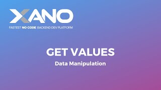 Object: Get Values