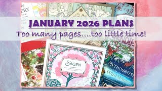 January 2026 Colouring Plans | Monthly Colouring Goals & Books | Adult Colouring