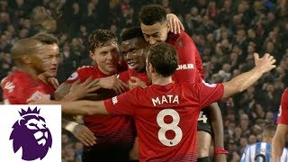 Paul Pogba's strike extends Manchester United's lead v. Huddersfield | Premier League | NBC Sports