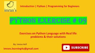 Python Exercise # 09 | Periodic Table with Python