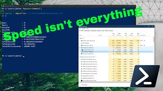 Powershell Objects and Classes Vs RAM