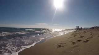 Velika Beach in Ulcinj, Montenegro