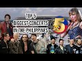 Top 5 Biggest Concerts in the Philippines