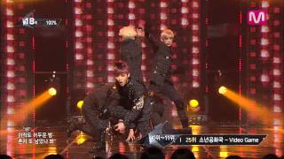 [HD] 140320 100% (백퍼센트) - Heart Beat (심장이뛴다) @ M! COUNTDOWN