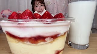 【大食い】コストコのケーキ【もえあず】