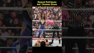 Raquel Rodriguez def. Chelsea Green ! Wwe Raw Highlights #shorts #wwe