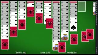 Free Spider Solitaire for Android by MobilityWare