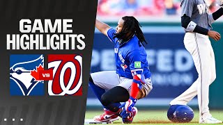 Blue Jays vs. Nationals Game Highlights (5/3/24) | MLB Highlights