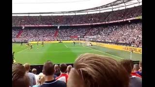 Feyenoord-Ado Den Haag de 3-1 vanuit vak W!