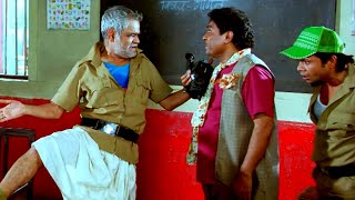 राजपाल यादव और संजय मिश्रा ने लूट ली जॉनी लीवर की इज़्ज़त - BIN BULAYE BARAATI - Comedy Movie Scene