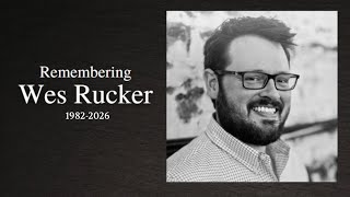 Sports journalist Wes Rucker's funeral service
