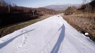 【gopro】2016年11月12日　ホワイトピアたかす【滑走者視点】