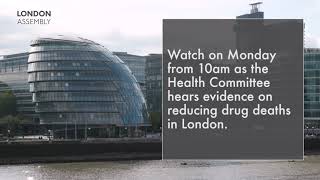 Health Committee - Reducing Drug Deaths in London - 18/10/21