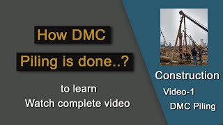 DMC Pile Foundation / Construction site Updates