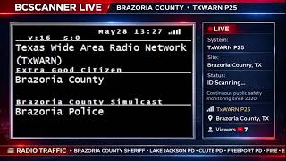 Brazoria County Texas Live Scanner 24/7