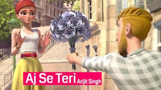 Aaj Se Teri | Animation Full Song |Padman| Akshay Kumar & Radhika Apte | Arijit Singh | Amit Trivedi