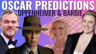Oscar Predictions 2024 | Oppenheimer & Barbie