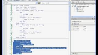 Visual Basic / Visual Studio Video Tutorial - Overloading