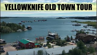 Yellowknife OLD TOWN Neighbourhood Driving Tour  || Yellowknife, Northwest Territories, Canada