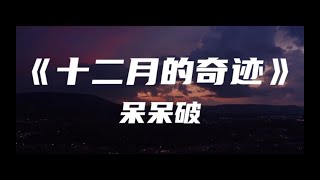 呆呆破 - 十二月的奇迹 | 我望眼欲穿 看我看不到的你我侧耳倾听 听我听不到的你