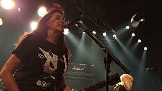 Girlschool: C'mon Let's Go, 11.10.2023, @ Klubi Tullikamari, Tampere