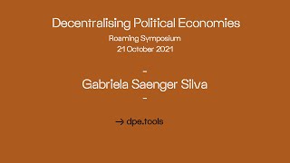 DPE Symposium|Educator Gabriela Saenger Silva introduces her work in the context of Biennials