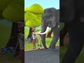 കൊമ്പനാന കുട്ടപ്പാ | Kombanana Kuttappa | Kids Animation Song #Shorts