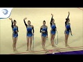 Italy - 2016 Rhythmic Europeans, 3 clubs and 2 hoops final