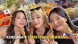 Korean Girls Eat Filipino Street food Cravings ! 🇵🇭 (in TOTOBITS)