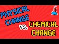 Physical Change vs. Chemical Change (ft. mini quiz)