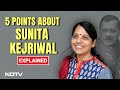 Sunita Kejriwal News | 5 Facts On Sunita Kejriwal, Delhi Chief Minister's Wife Now In Spotlight