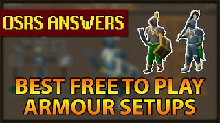 OSRS Answers | What's the best F2P setups? Mage / Range / Melee