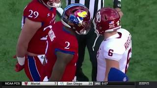 Kansas Players Refuse To Shake Oklahoma's Baker Mayfield's Hand Before Game, May
