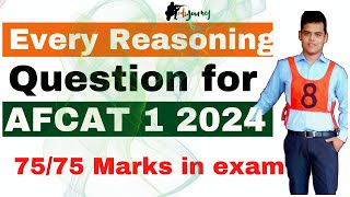 Complete Reasoning for AFCAT 1 2024. Every type of Question.