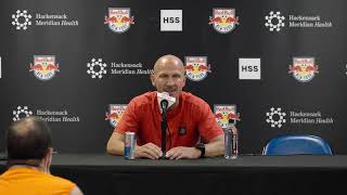 Red Bull NY Manager Gerhard Struber's Postgame Media Availability vs Orlando (8/13/22)