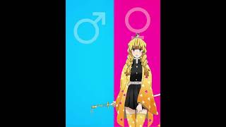 Demon Slayer Characters Gender Swap Nezuko Mitsuri Shinobu Tanjiro