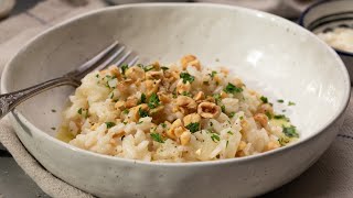 Buttery Hazelnut Risotto Recipe