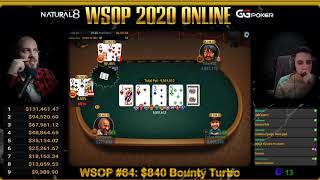 WSOP Online 2020 Event #64 Final Table Commentary (Spanish)