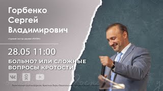 Больно? или Сложные вопросы кротости | Горбенко С.В. | 28.05.23