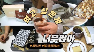 Vlog | 하고 싶은 건 많은 초보 유튜버의 삶😎 | 엄마를 위한 따뜻한 음식 🍲 | 소고기뭇국, 마파두부 | 내돈내산 추천템 👍 | 택배하울📦