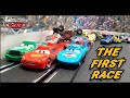 Disney Pixar Cars | Dinoco 400 First Race Remake