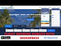 How to Create a Flight & Tour Booking Website and App Using WordPress|No API or affiliate required