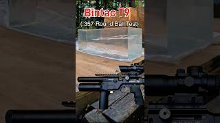 Bintac T9 - .357 Round Ball Ballistic Gel Test #airgun #aea #bintac