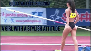 Giulia Valletti Borgnini | A girl with a stylish attitude 26th INTERNATIONAL MEETING 2023#polevault