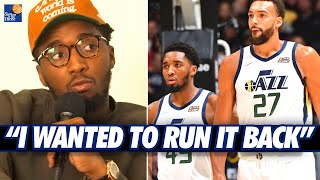Donovan Mitchell Says He And Rudy Asked Danny Ainge Not To Blow It UP