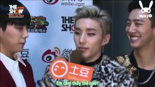 [Bựa Hội][Vietsub]B.A.P - 151201 THE SHOW Warm-up Time