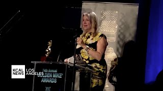 KCAL's Michele Gile wins Lifetime Achievement Award from Radio and Television News Association